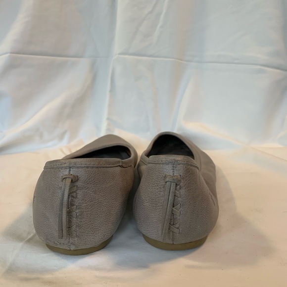 Frye Regina Ballet Pointed Toe Flat - Grey - size 7.5 - Picture 3 of 9